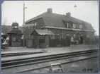 Hässleholm provisoriska stationshuset