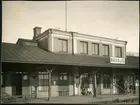 Nässjö station. Påbyggnad av stationshusets mittparti