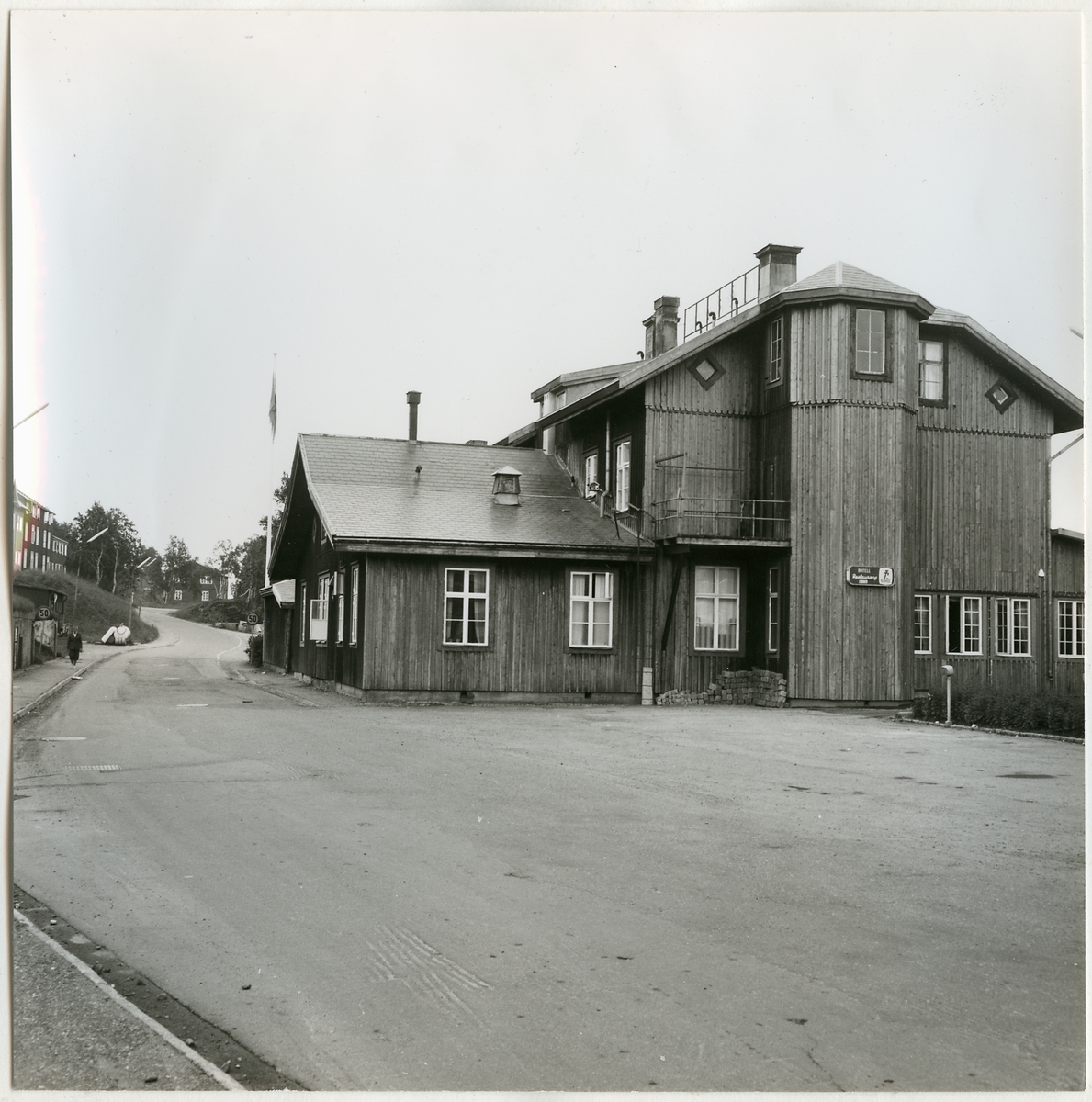 Järnvägshotellet vid Storlien station.