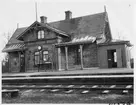 Åskloster station, spårsidan.