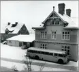 Statens Järnvägar, SJ Buss utanför Östersund Central.