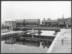 Provbelastning av bro, Statens Järnvägar, SJ B 1143 och SJ B