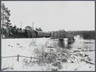 Bron över Ljusnan vid Ljusne. Ostkustbanan, OKB E 11.