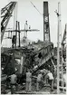 Statens Järnvägar, SJ D 539 lyfts efter olyckan i Pålsboda 1951.