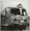 Statens Järnvägar, SJ Xoa5 221 skador efter olycka vid hållplats Arket 1951.