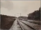 Försöksbanan Tomteboda - Värtan. Storängsbotten österut.