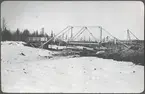 Bro över Arvån. Bro över Arvån färdig 1924.