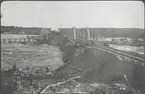 Bro över Ume-älv. Bron färdig sommaren 1924.