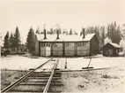 Bastuträsk lokstall.