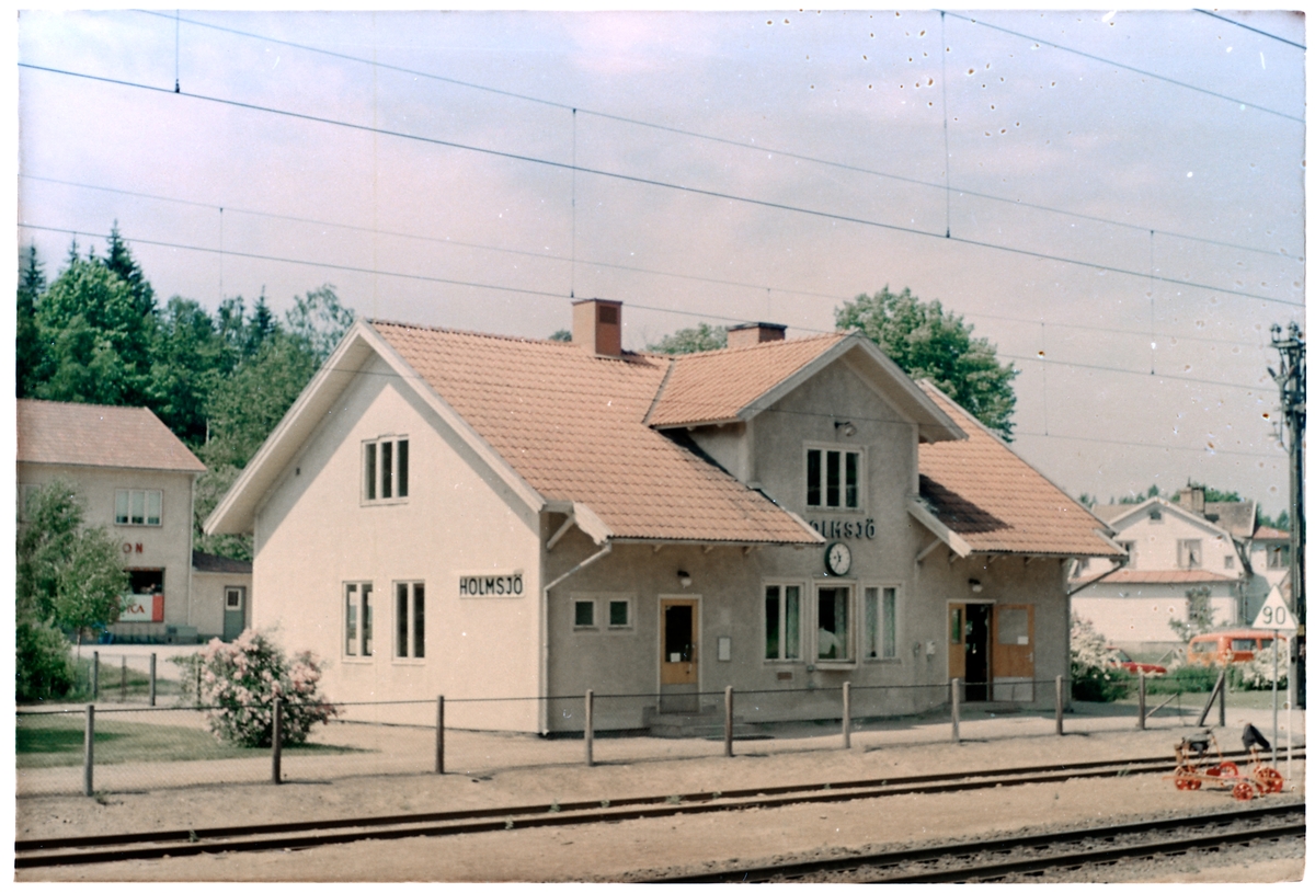 Holmsjö station.