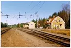 Trödje station omkring år 1972.