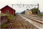 Vikmanshyttan station omkring år 1972.