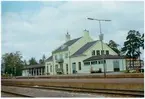 Rättvik station omkring år 1970.