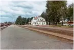 Mora station omkring år 1972.