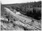 Inlandsbanan, Kåbdalis-Jokkmokk-Vajmat
Där Inlandsbanan går genom vacker trakt vid Kåbdalis