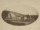 SJs banbyggnad av Linjen Torpshammar- Riksgränsen. (Storlien) Fotot visar Stationingeniör Per Svanbecks Bostad i Storlien, ca år 1878.