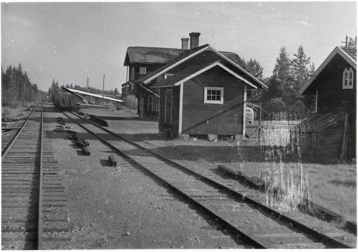 Vid Blyberg station.