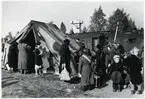 Finska flyktingar i Haparanda, hösten 1944.