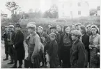 Finska flyktingar i Haparanda, hösten 1944.