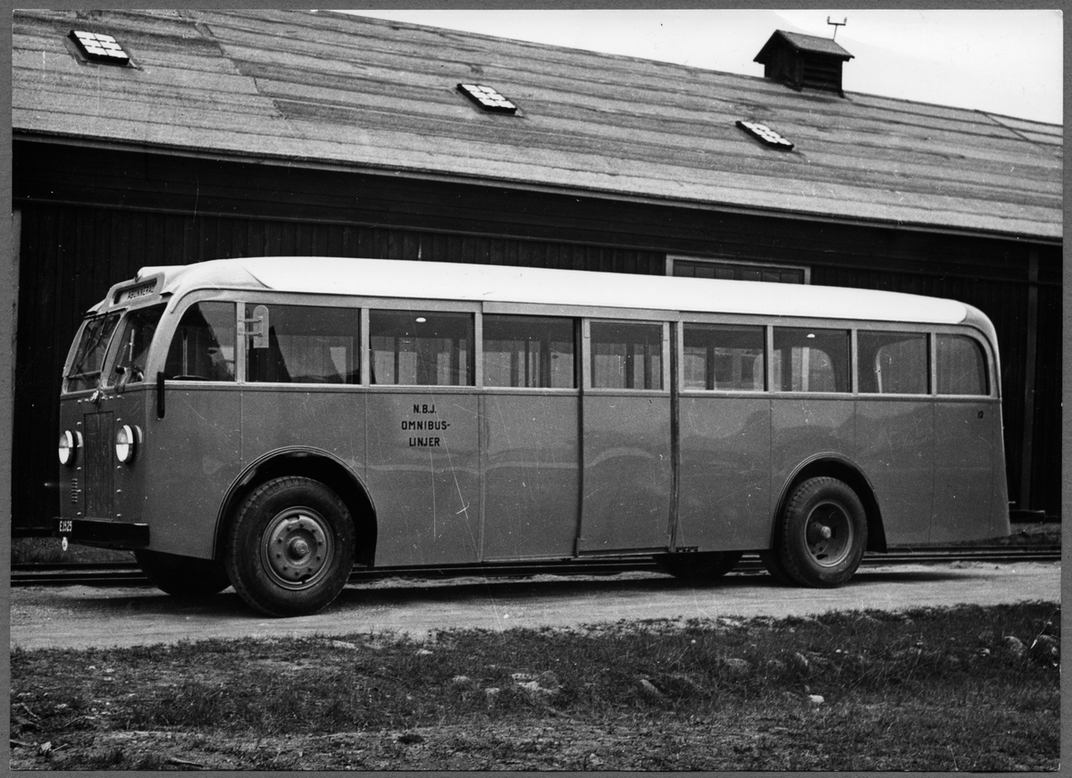 Nora Bergslags Järnväg, NBsJ. Buss Volvo B1D.