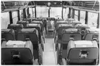 Interiör från turistbuss Scania-Vabis 2B21 SKV 1951. Statens Järnvägar, SJ buss 1881.