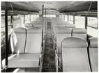 Interiör från en buss.