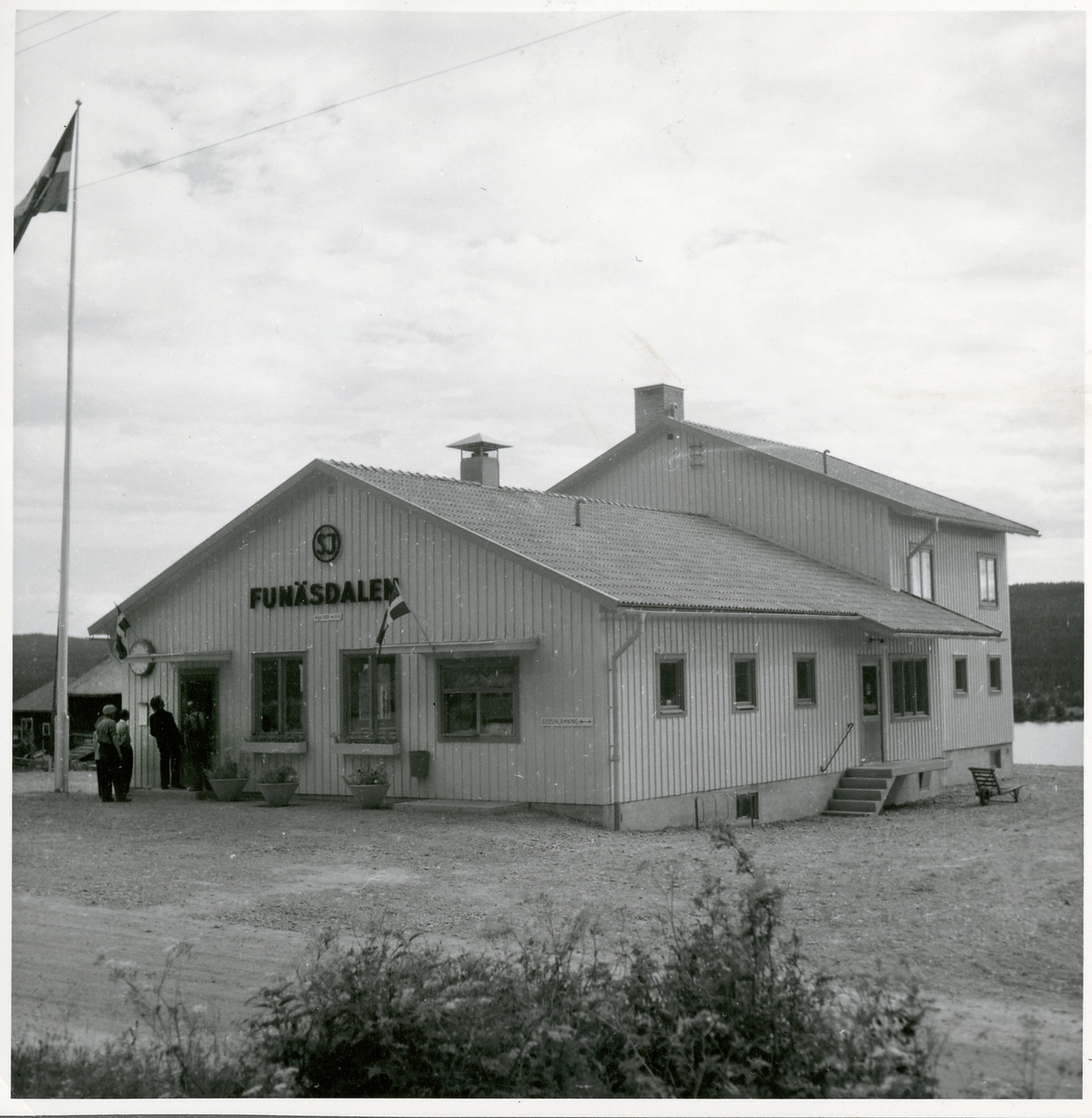 Funäsdalens busstation.