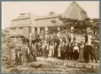 Invigning av Lokmännens rekreationshem i Särö 1913.