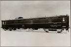 Resgodsvagn tillhörande Compagnie Internationale des Wagons-Lits. CIWL M 1271.