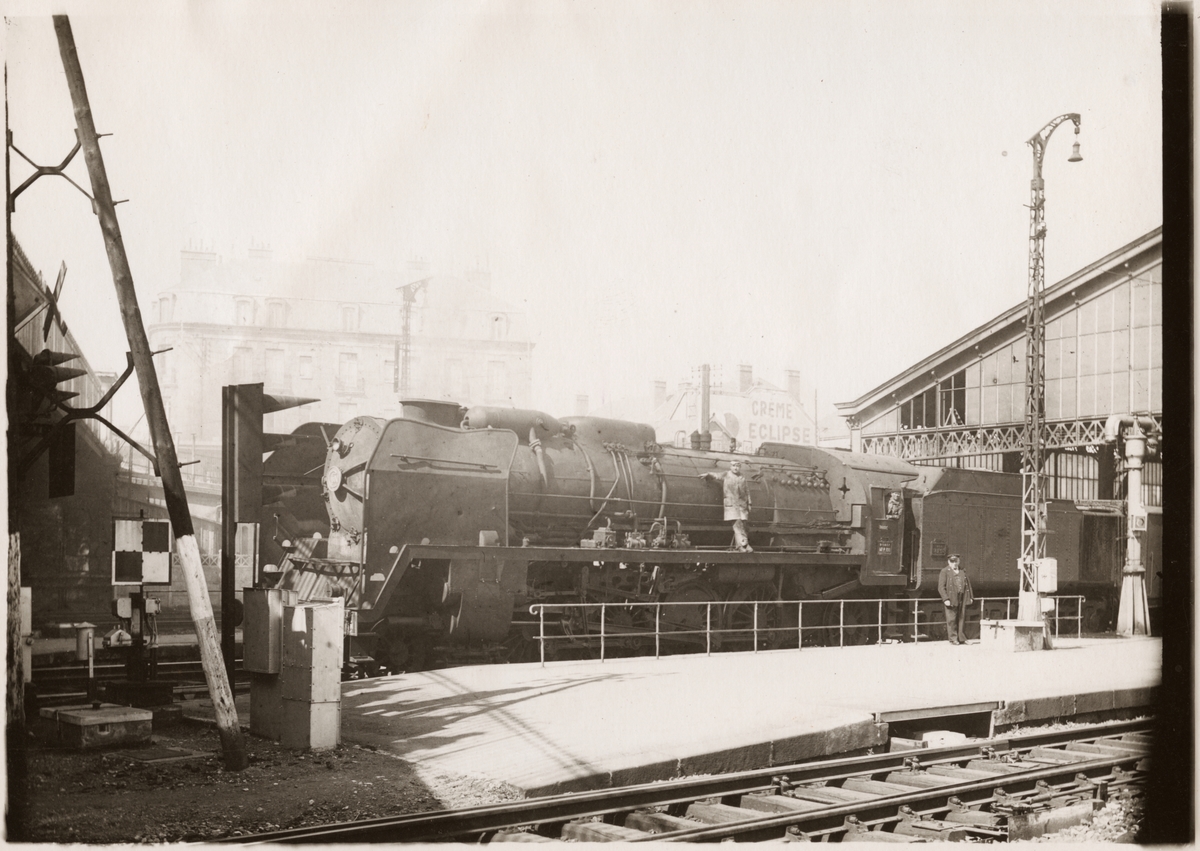 Société nationale des chemins de fer français, SNCF 141 P 100 på Troyes station.