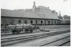 Lastplats vid Örebro Central. Trafikaktiebolaget Grängesberg Oxelösunds Järnväg, TGOJ Nm 4357.