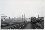 Järnvägsstationen vid München Hauptbahnhof.