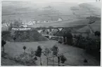 Vy över landskapet på linjen mellan Berlin och Nürnberg.