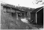 Svängbara järnvägsbron vid Stäket, på sträckan mellan Stäket och Kungsängen.
