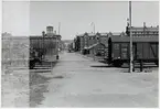 Järnvägsövergång. Deutsche Reischbahn, DR Grs 3101.  Kristianstad - Hässleholms Järnväg, CHJ I 1812.