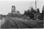 Herrljunga bangård. 
Strax innan korsningen mellan Älvsborgsbanan och Västra stambanan, vid Herrljunga station. Här på Älvsborgsbanan i riktning mot Uddevalla.