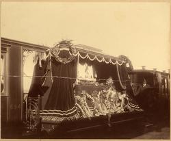 John Ericssons likfärd från USA till Filipstad. Fotot från K