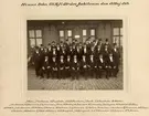 Minne från UVHJ:s 50 årsjubileum 17 maj 1917.
Från vänster: J. Holm, J. Carlsson, O. Eneström, Alb. E. Thorburn, J. Bark, C.A. Eneström, R. Wester, J. Andersson, C. V. Johansson, J. Born, M. Hurtig, A. Svensson, N. Linnell, J. Dahlqvist, W. Dahllöf, C. P. Åberg, A. Widell, J. Andersson, C. G. Fröberg, C. Persson, H. Carlsson, C. A. Johansson, S. J. Rahm, Fr. Carlsson, O. Arvidsson, E. Johansson, A. M. Ohlsson, C. Ekström, A. E. Dahlin, C .J. West, E. Holmin, A. N. Berggren, J. A. Rönqvist, C. A. Welander, C. A. Sjögren,  F. Th. Persson.