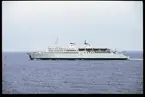 M/S Sassnitz på sträckan mellan Trelleborg och Sassnitz.