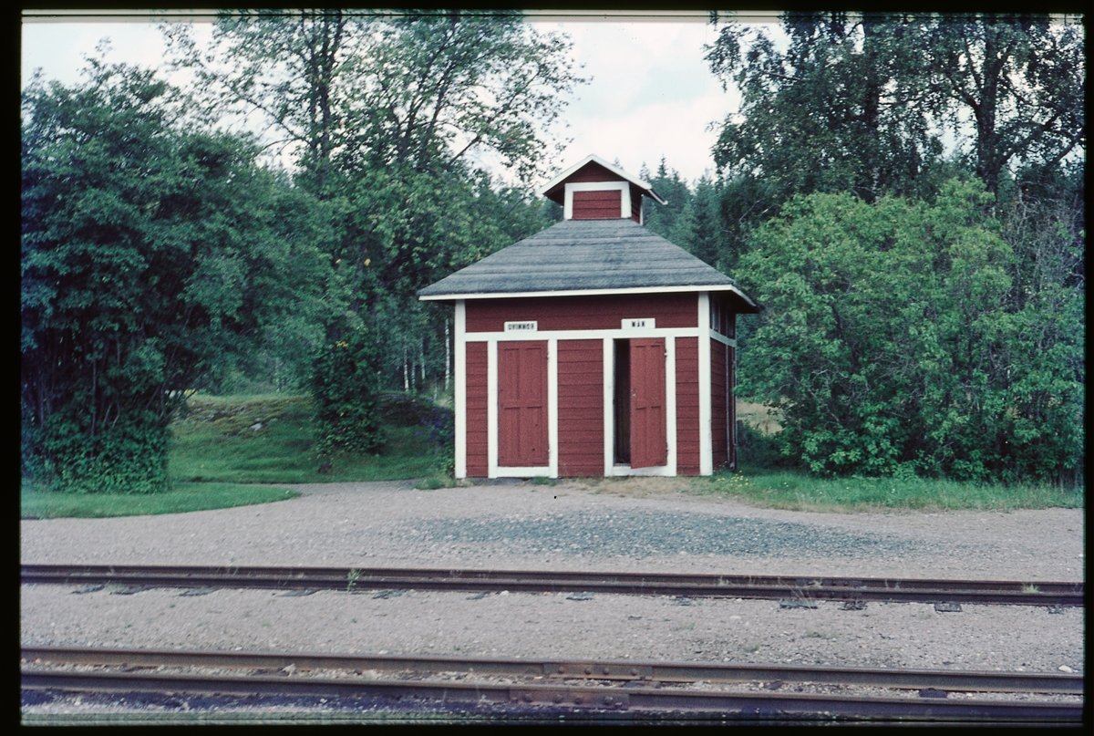 Avträde vid Gravendal station.