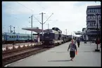 Caile Ferate Române, CFR diesellok 80.0075-2 vid Craiova järnvägsstation, Rumänien.