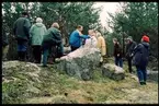 Länna Hembygdsförening på skogsutflykt.