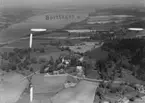 Flygfoto över Marbäcks kyrka i aneby kommun. Nr L 833.