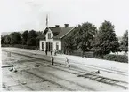 Frövi - Ludvika Järnväg, FLJ station i Ludvika.