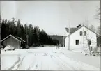 Kölsjön stationshus och stationsområde.