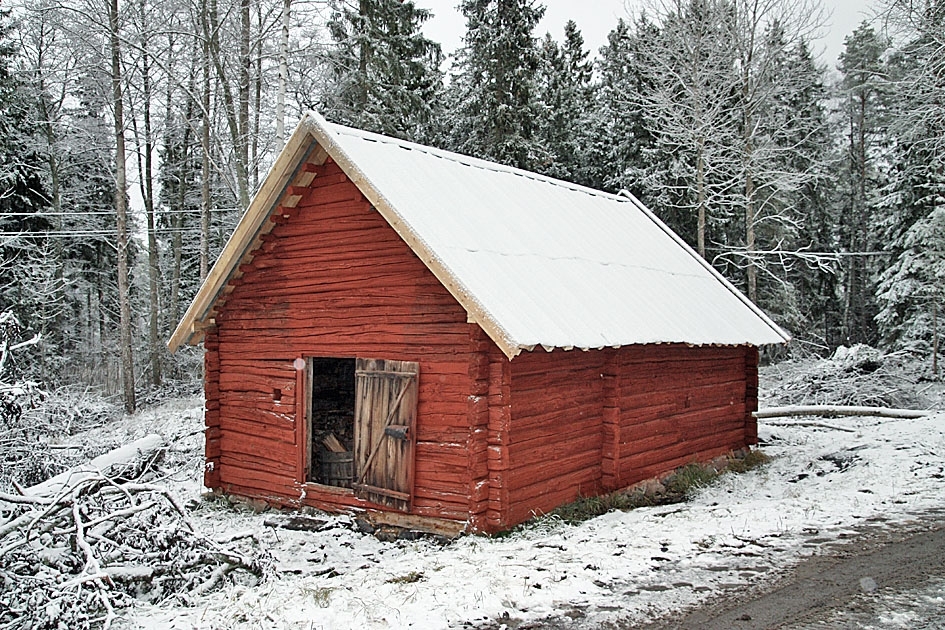 Restaurering av överloppsbyggnad, linbastu, Bolka, Börstils, socken, Uppland 2009