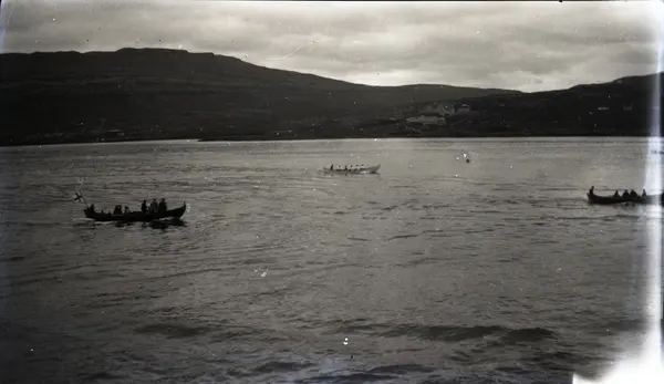 Vaktbåt. Timannafar. Kapproing på Færøyene.