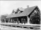 Wärings station 1890-talet.