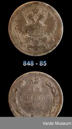 15 kopek. Russland.