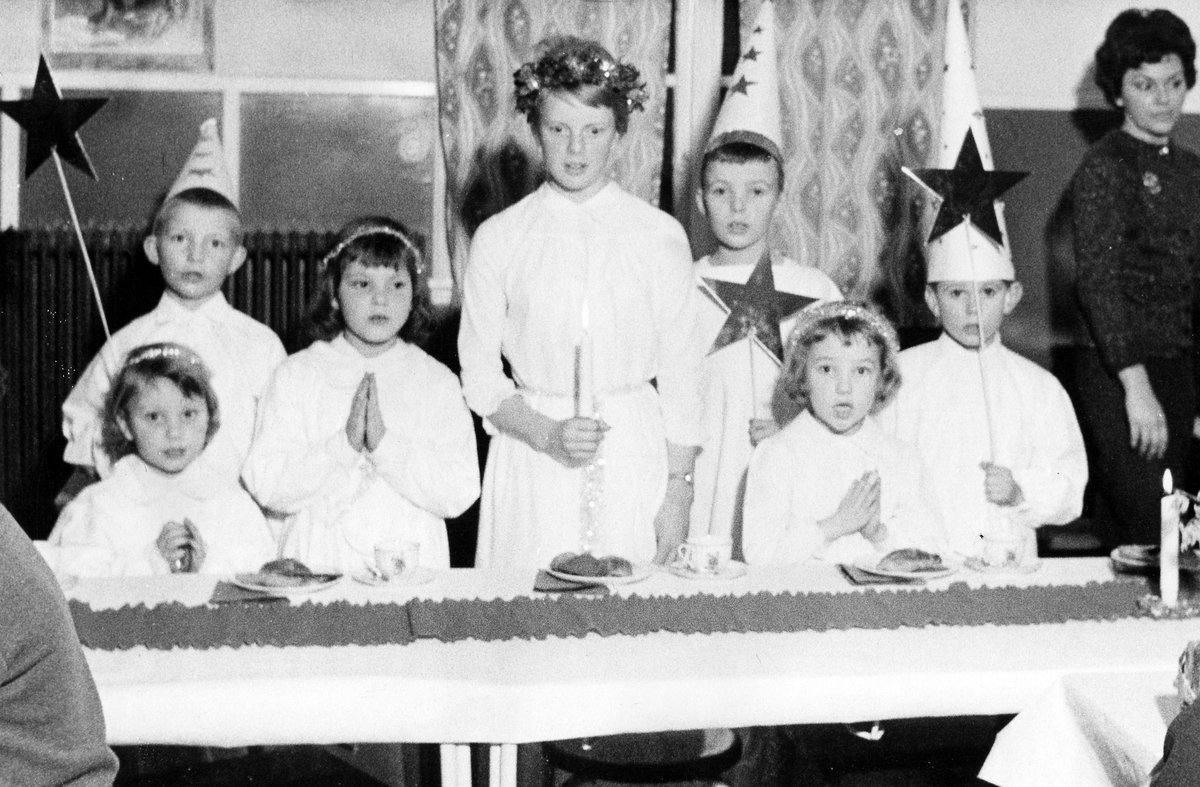 Luciafirande i Alingsås 1963.